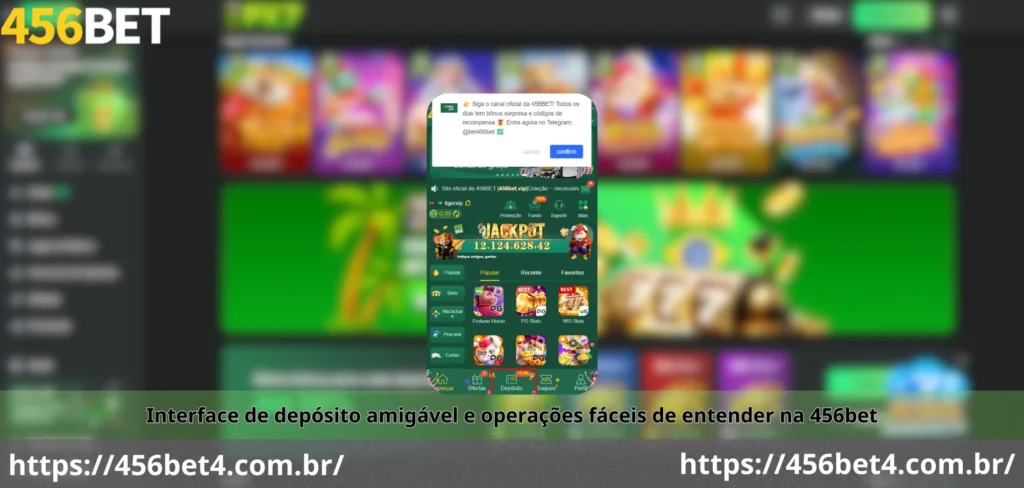Depósito 456bet - Rápido Seguro Depositar Dinheiro 1 Minuto 6 Interface de depósito amigável e operações fáceis de entender na 456bet